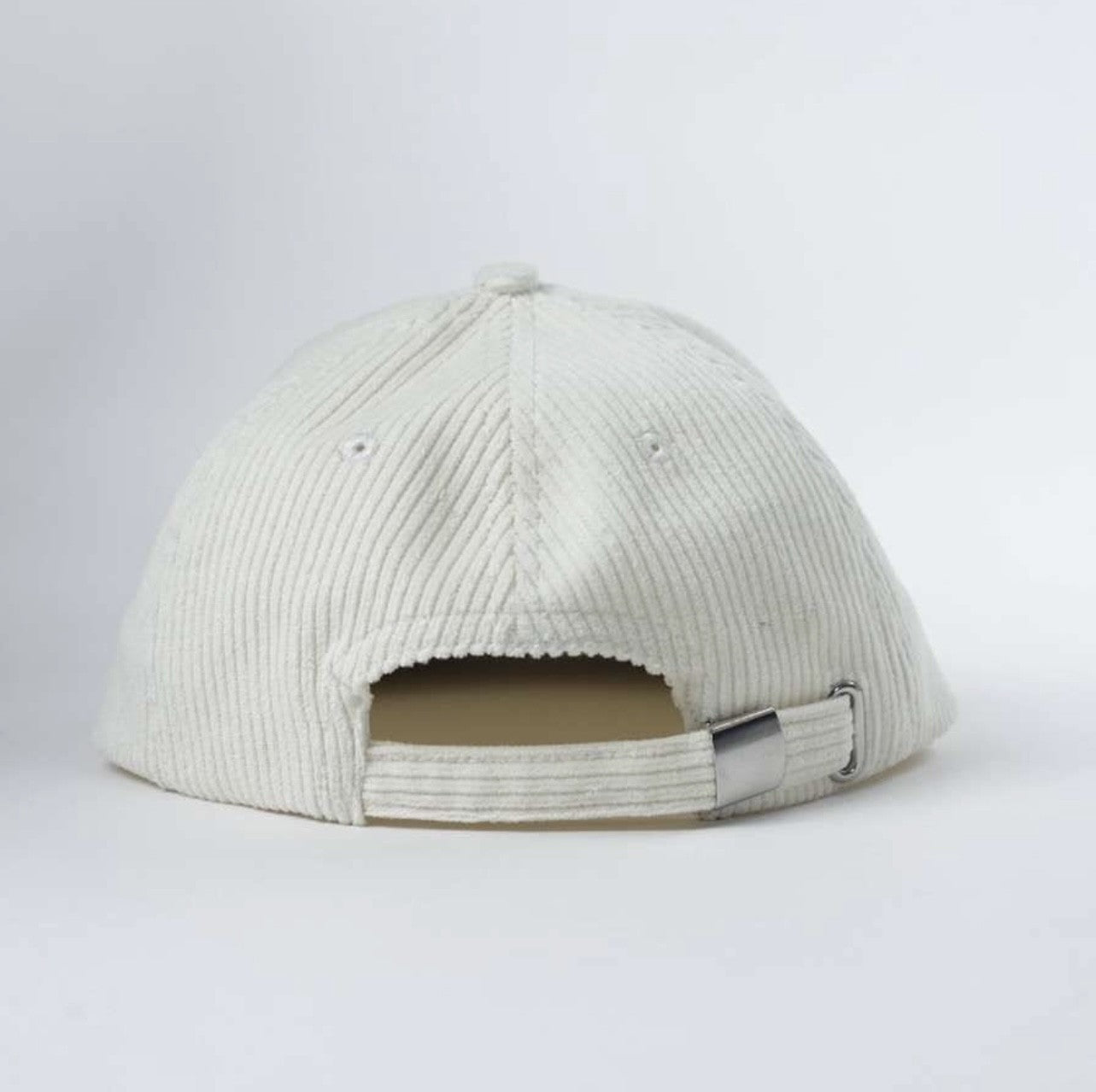 White Corduroy Cap